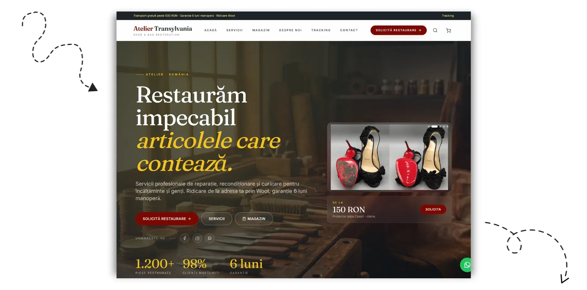 Atelier Transylvania Website
